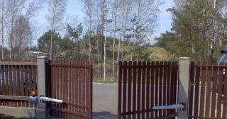Купить распашные ворота из штакетника Сафоново, цена от 2718 руб.